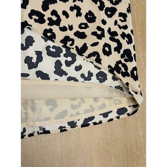 Abercrombie Pattern Shell Top Leopard Print Small - Picture 7 of 7